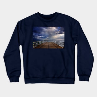 Waiting for the storm Crewneck Sweatshirt